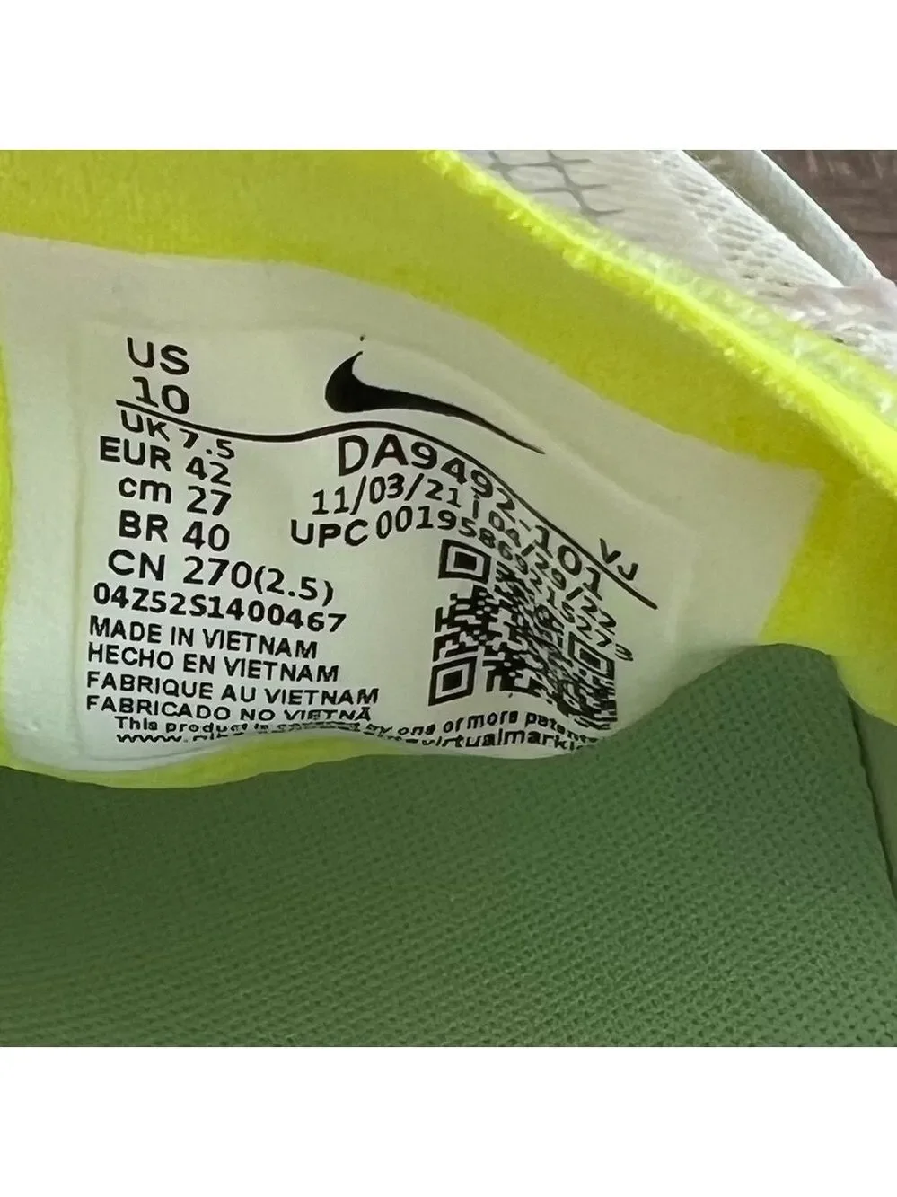 Nike NEW Women's Air Zoom SuperRep 3 Shoe Size 10 #452